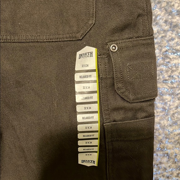 Duluth Trading Co Brown Cargo Pants Durable Utility Style - Picture 4 of 5